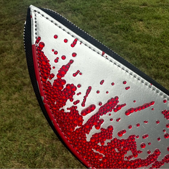 Spirit Halloween Purse Inspired by the Chucky Movie with hand placed rhinestones - Picture 2 of 10